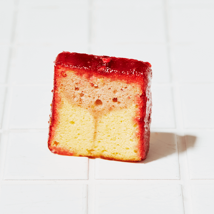 フランボワーズとレモンのパウンド