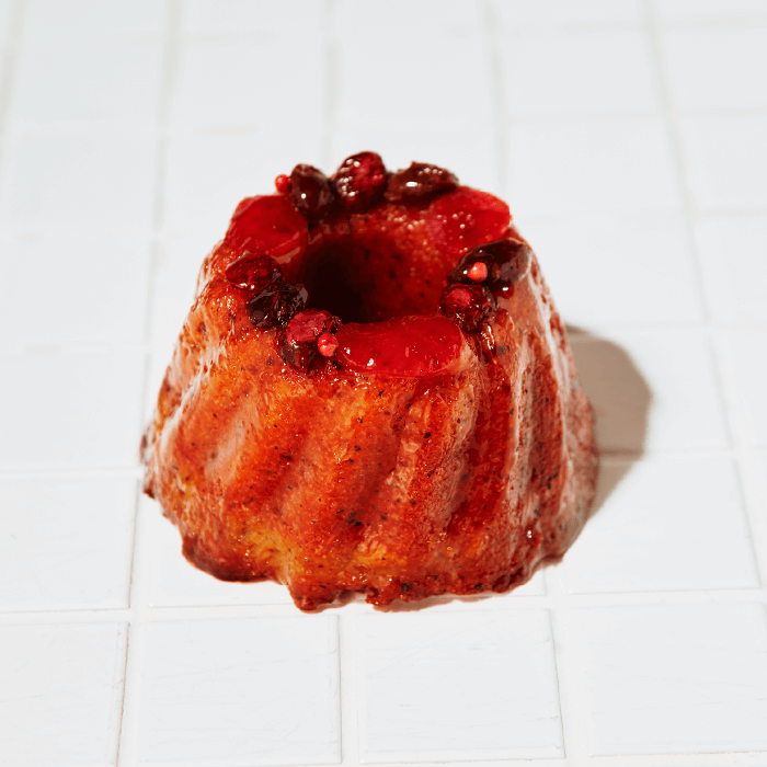 苺と紅茶のクグロフ